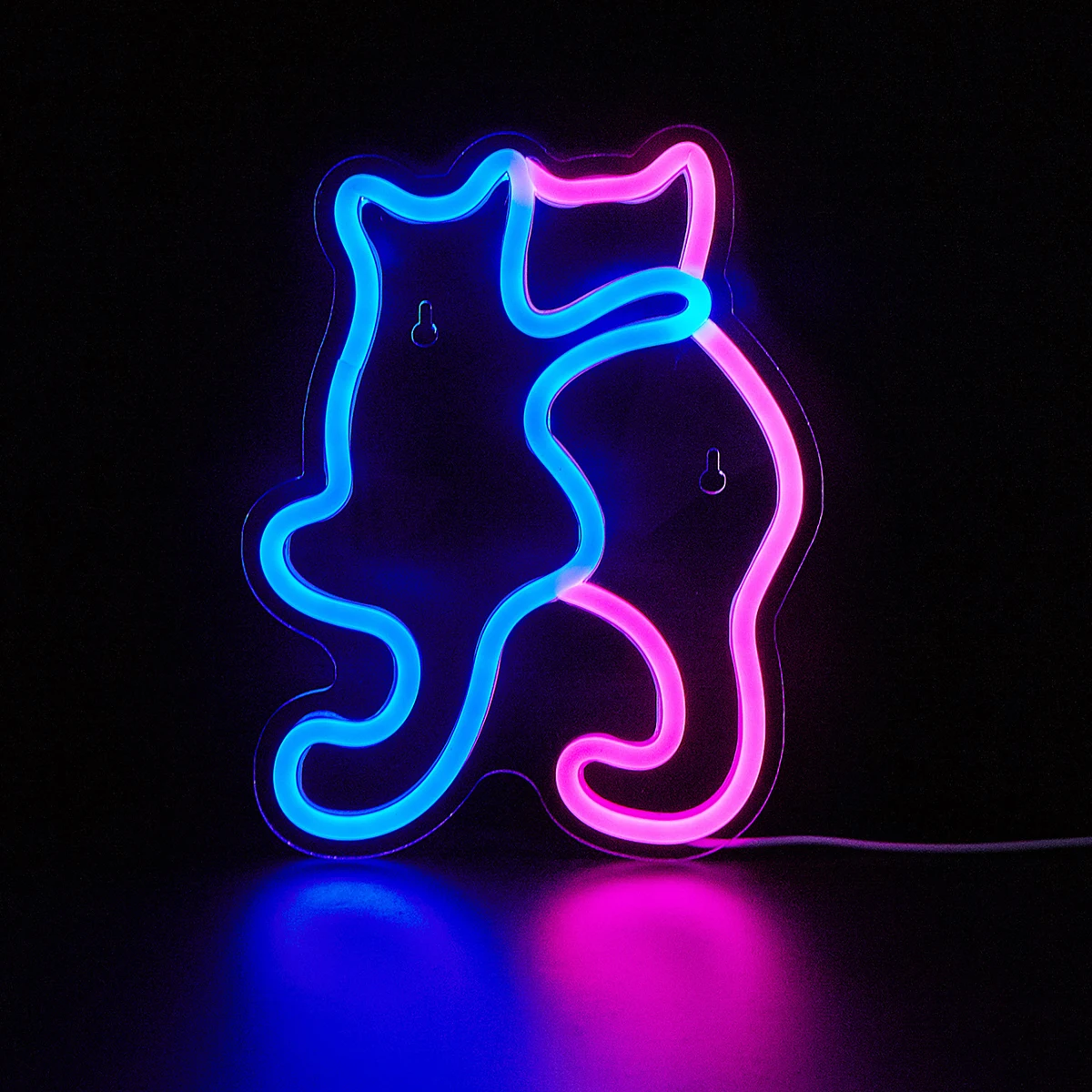 

Wall Art & Game Room Bedroom Living Room Decor Lamp Signs Cat LED Neon Sign USB Powered Neon Signs Night Light
