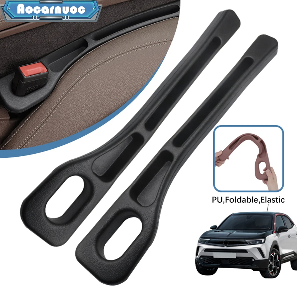 

2pcs/set Car Seat Gap Filler Leak-proof Plug Strip Accessories For Opel Vauxhall Mokka X 2012 2013 2014 2015 2016 2017 2018 2019