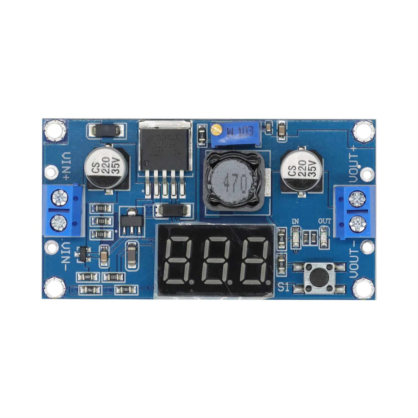 5-Piece LM2596 DC Voltage Regulator Buck Converter Power Supply Buck Module