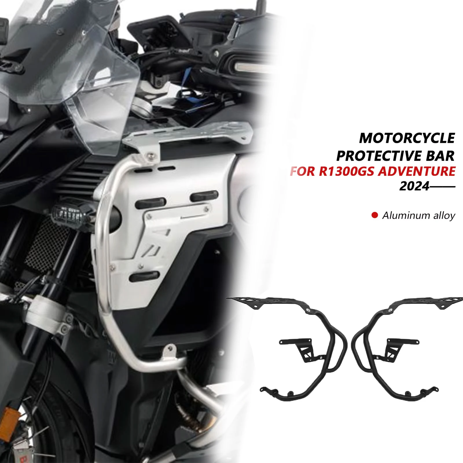 For R 1300 GS ADV R1300GSAdv 2024 2025 Crash Bars Engine Tank Guard bar Bumper R1300GS Adventure New Motorcycle Accessories