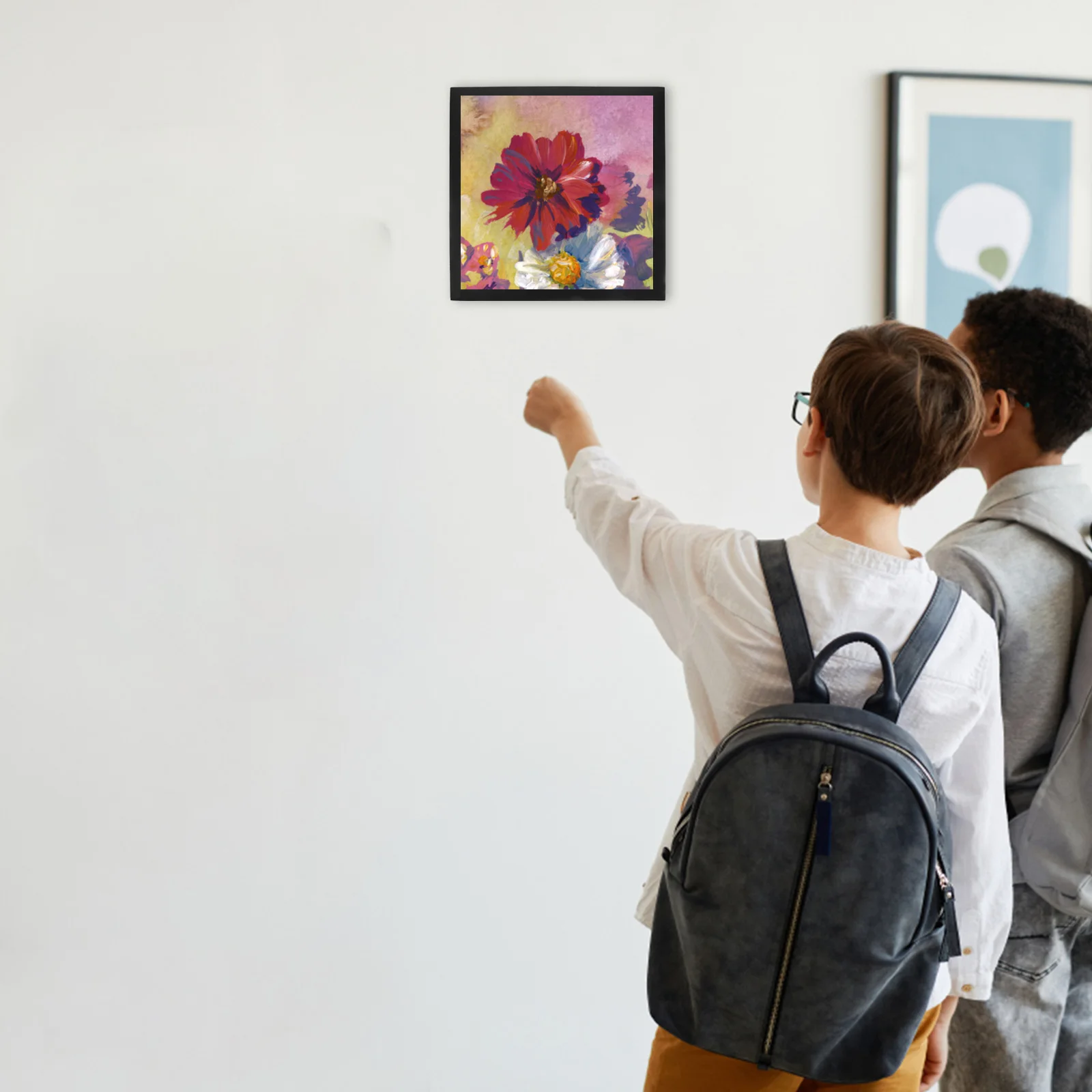 

Magnetic Diamond Picture Frame Frame 25x25cm Black Gold Soft Canvas Fridge Picture Pocket Square 5X5 Photo Frames Frames