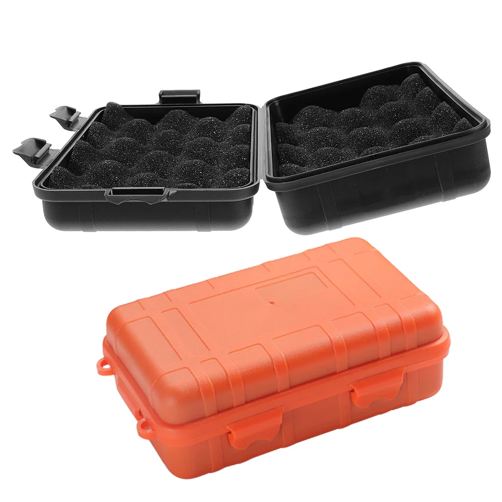 

2Pcs Waterproof Storage Box Outdoor Tool Box Shockproof Gear Boxes Organizer Portable Household Containers Dry Material