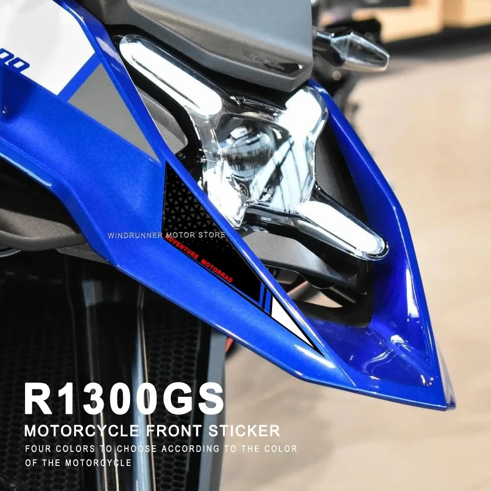 

3D гелевая мотоциклетная наклейка на переднюю маску для рта, декоративные наклейки, аксессуары для BMW R1300GS R 1300 GS 2023 2024