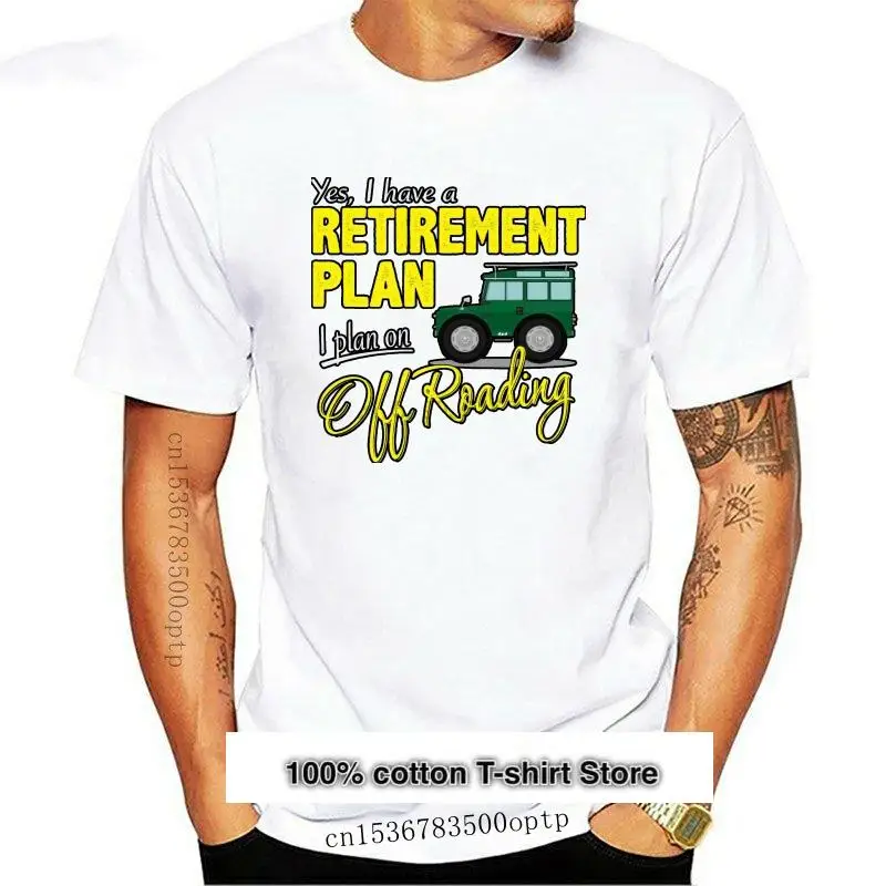 Camiseta divertida para hombre, ropa con estampado Off Roading, Plan de retiro, 4x4, 90, 110, SVX Defenders Rover(1)