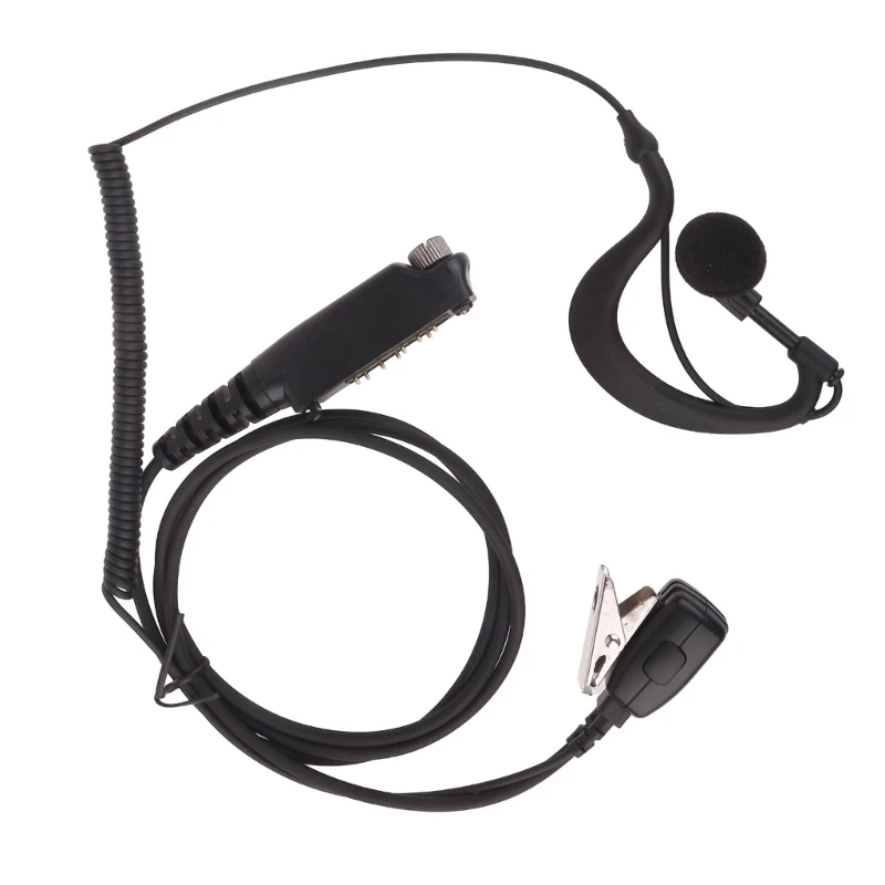 Oreillettes incurvées améliorées, casque d'écoute ABS, port confortable, écouteurs suspendus pour Radios STP8000 et STP9000