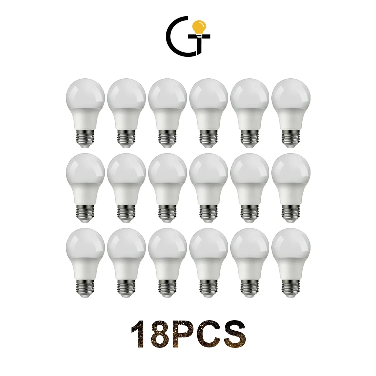 

18pcs LED BULB A60 9w E27 B22 AC220V-240V 3000k 4000K 6000K Energy Saving Lamp For Home Office Interior Decoration