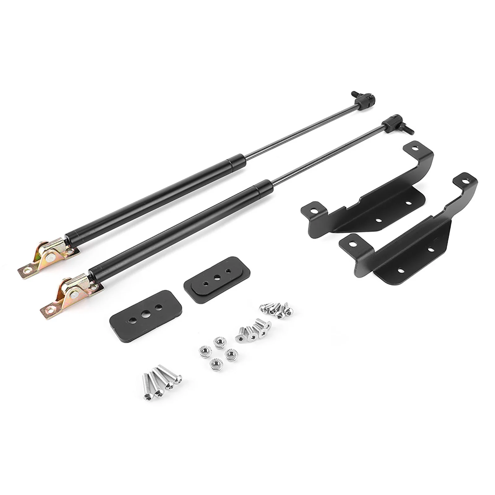 

Front Engine Cover Hood Hydraulic Support Rod Lift Bar (Black) - Fit for Jeep Wrangler JL (2018+) - Durable Auto Engine