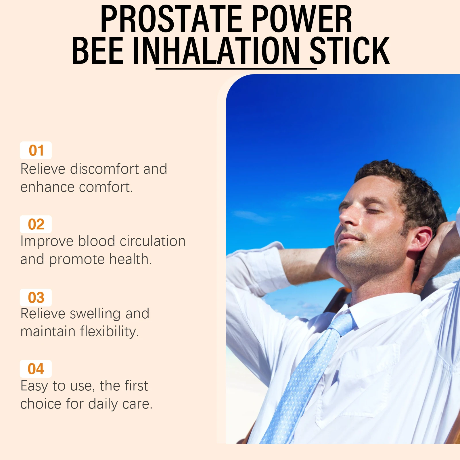 جهاز الاستنشاق الأنفي للرجال من ساوث مون - تخفيف للاحتقان والتعب، عصا تنشيط محمولة