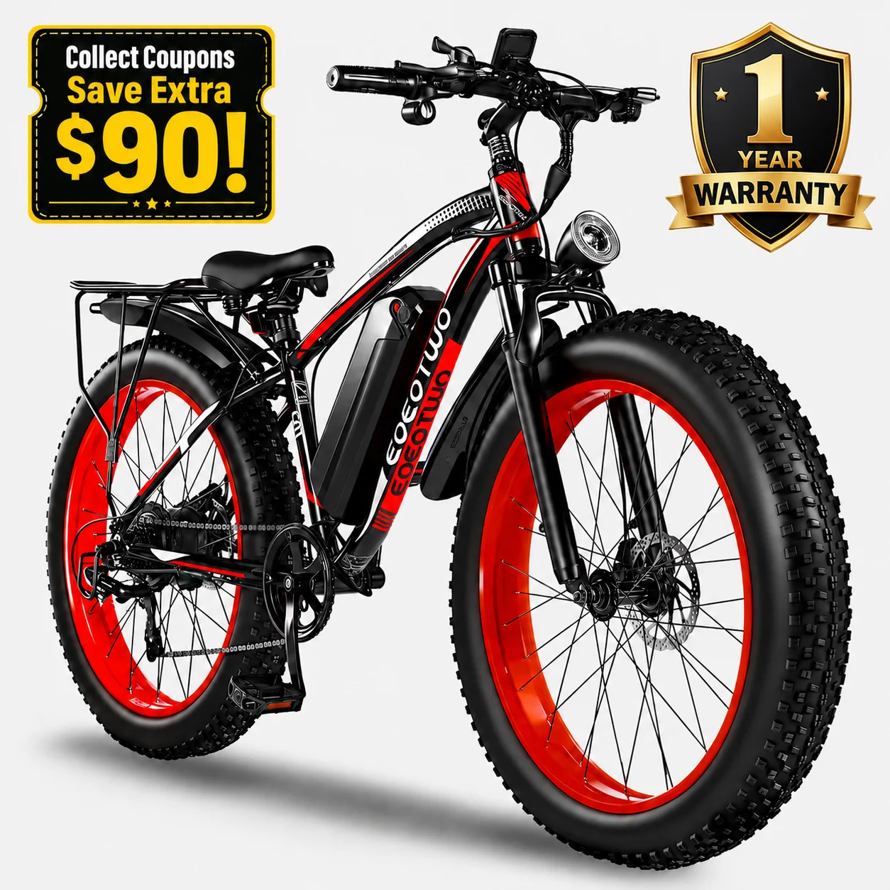 1500W Fat Tire Electric Bike 1