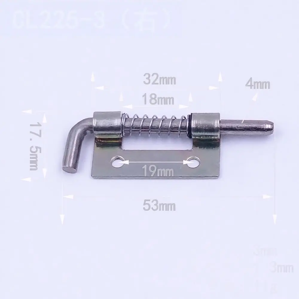 Industrial Grade CL225 Hinge Spring Loaded Detachable Pin Weld On Butt Hinge Metal Cabinetry Pivot Hardware Convenient Repair