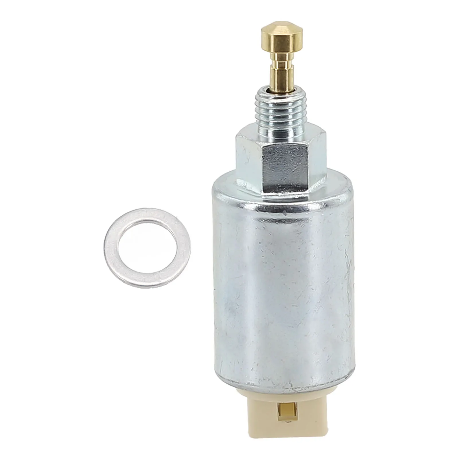 Replacement Fuel Solenoid Valve Designed for Specific Engine Models Including 31C707 and Others Aluminum Construction