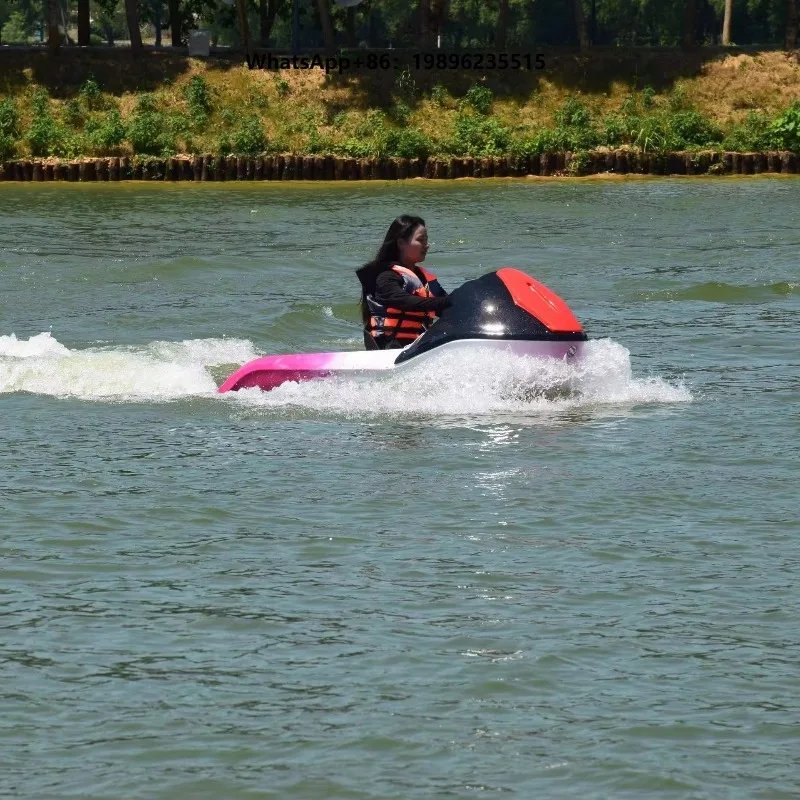 Electric Powered High-Speed Jet Boat 40km/H Racing Go Kart Mini Jet Ski Water Boat Personal Watercraft Water Sports