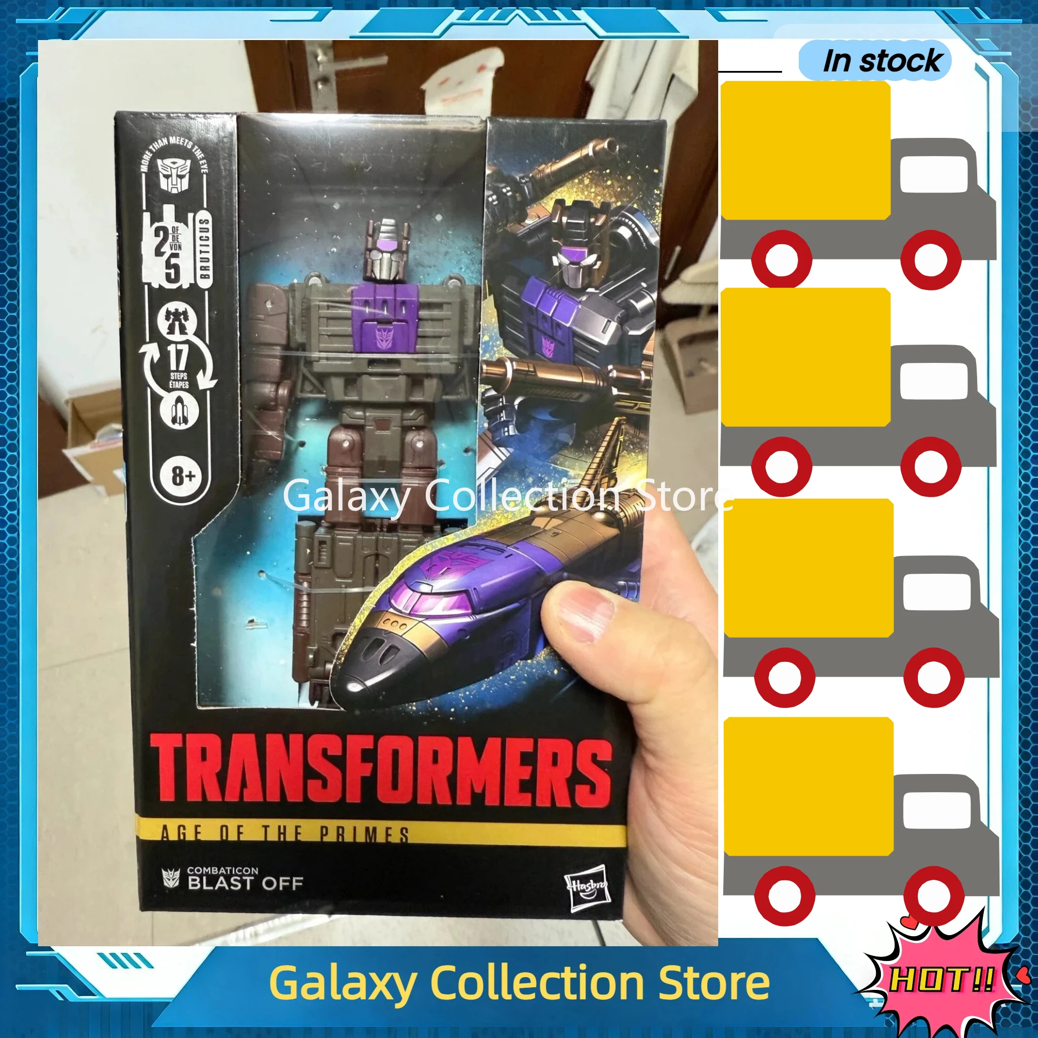 

In Stock Transformation Toy Age of The Primes Blast OFF Models Anime Movie Toys Robots Action Figures Toys Collection Gifts
