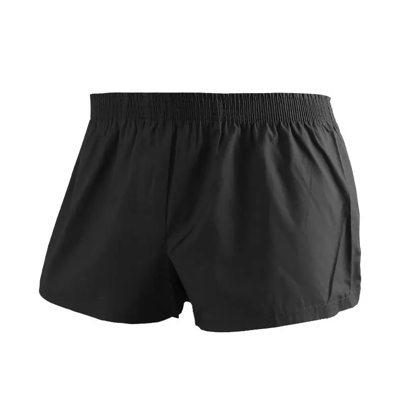 Baumwoll-Herrenunterwäsche. Herren-Boxershorts mit losen Pfeilhosen. Dünne Baumwollshorts mit großem Sommer-Boxershorts