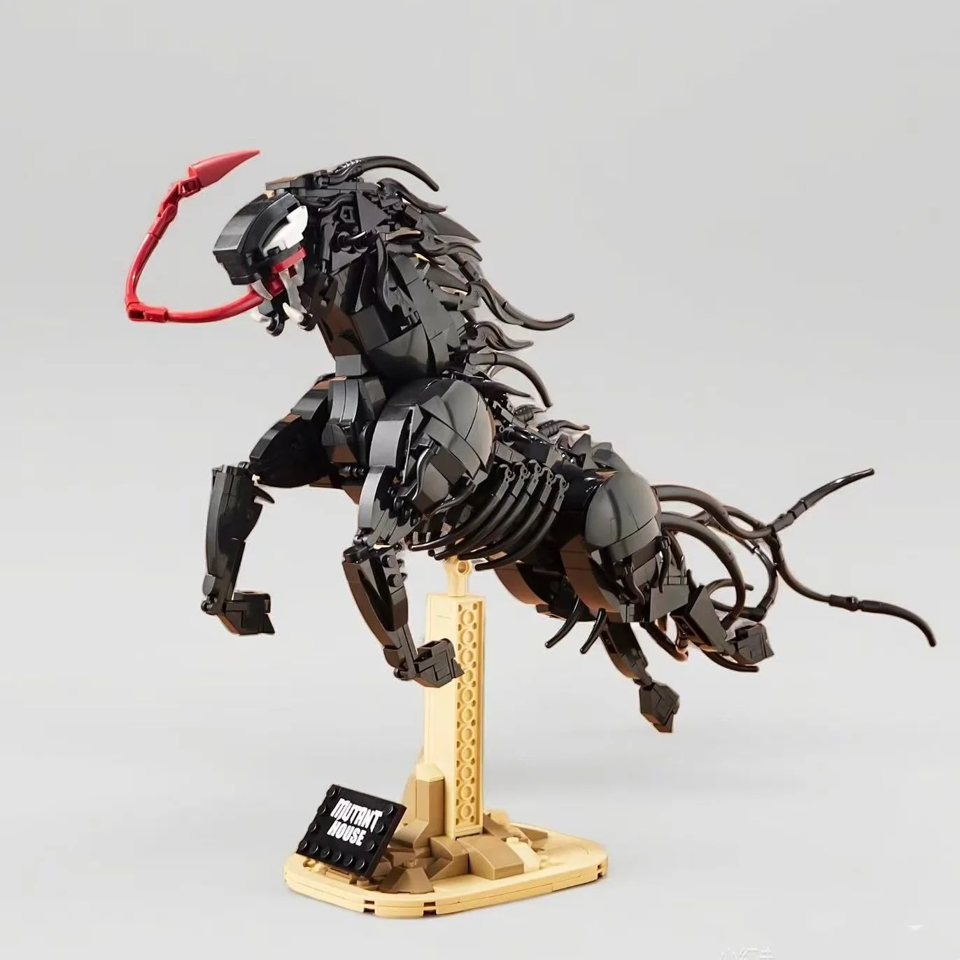 

Конструкторы в виде животных - с подставкой для демонстрации, модели в стиле темной магии, очаровательный мир животных, мощные фигурки животных, высококачественные детали из АБС-пластика, блоки для сборки животных, лучший выбор для подарков мальчикам, под