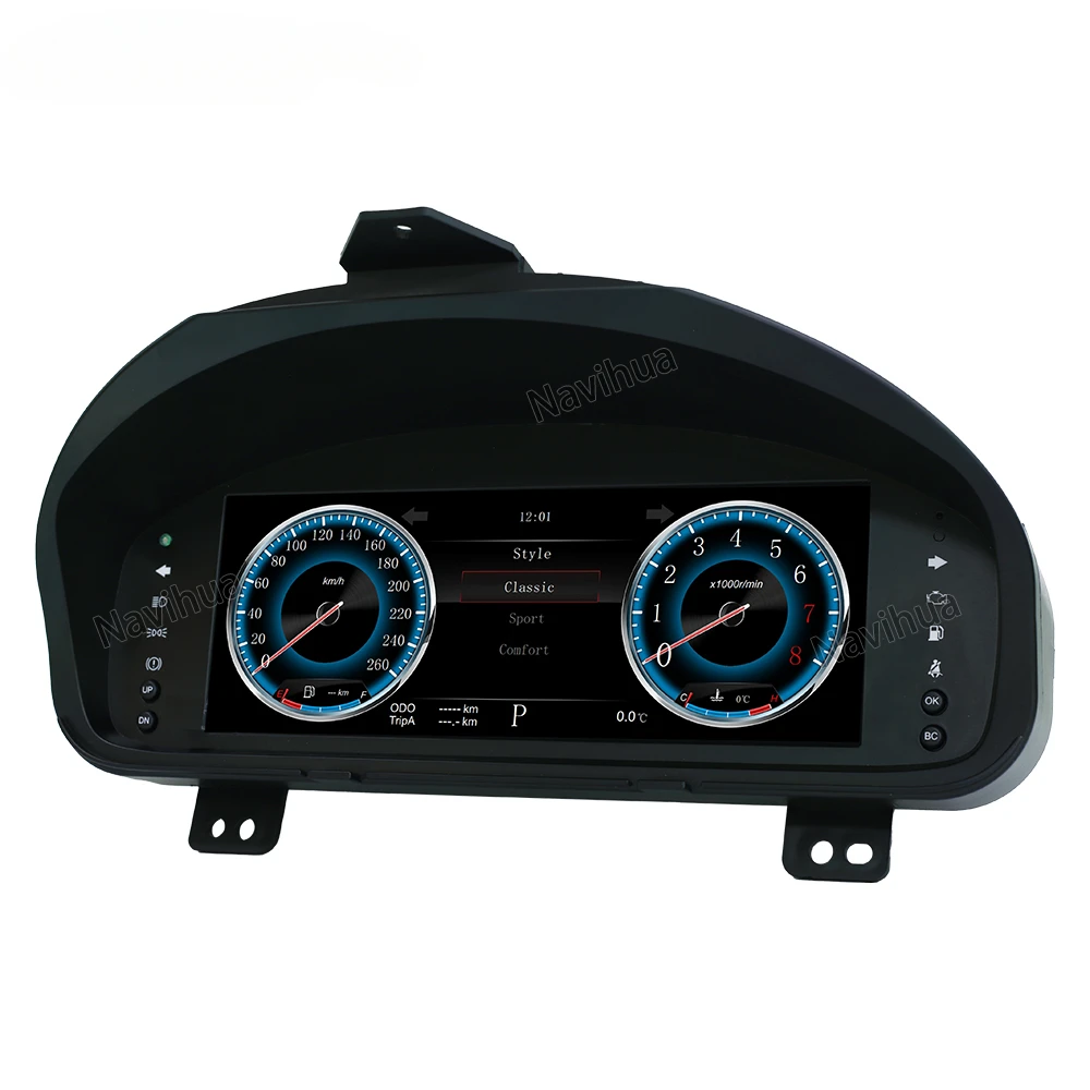 10.25 Inch LCD Dashboard Screen for Honda Accord 2003 2007 Car Digital Cluster Auto Speedometer Virtual Cockpit Upgrade