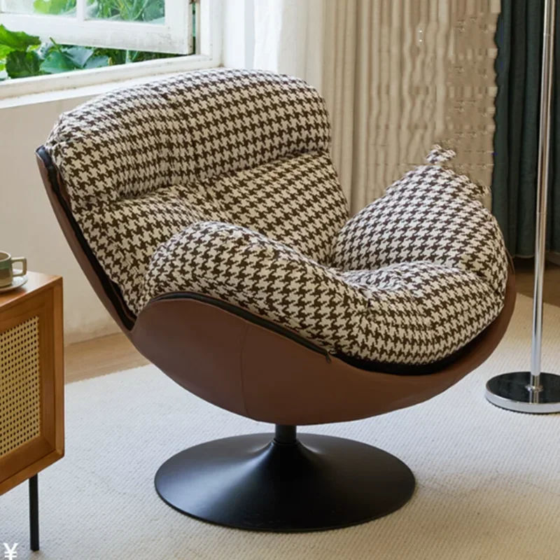 Grote Moderne Woonkamerstoelen Draaibaar Luxe Ontspannen Comfy Design Stoelen Fauteuil Luie Rookwolken Sedie Da Soggiorno Meubelen