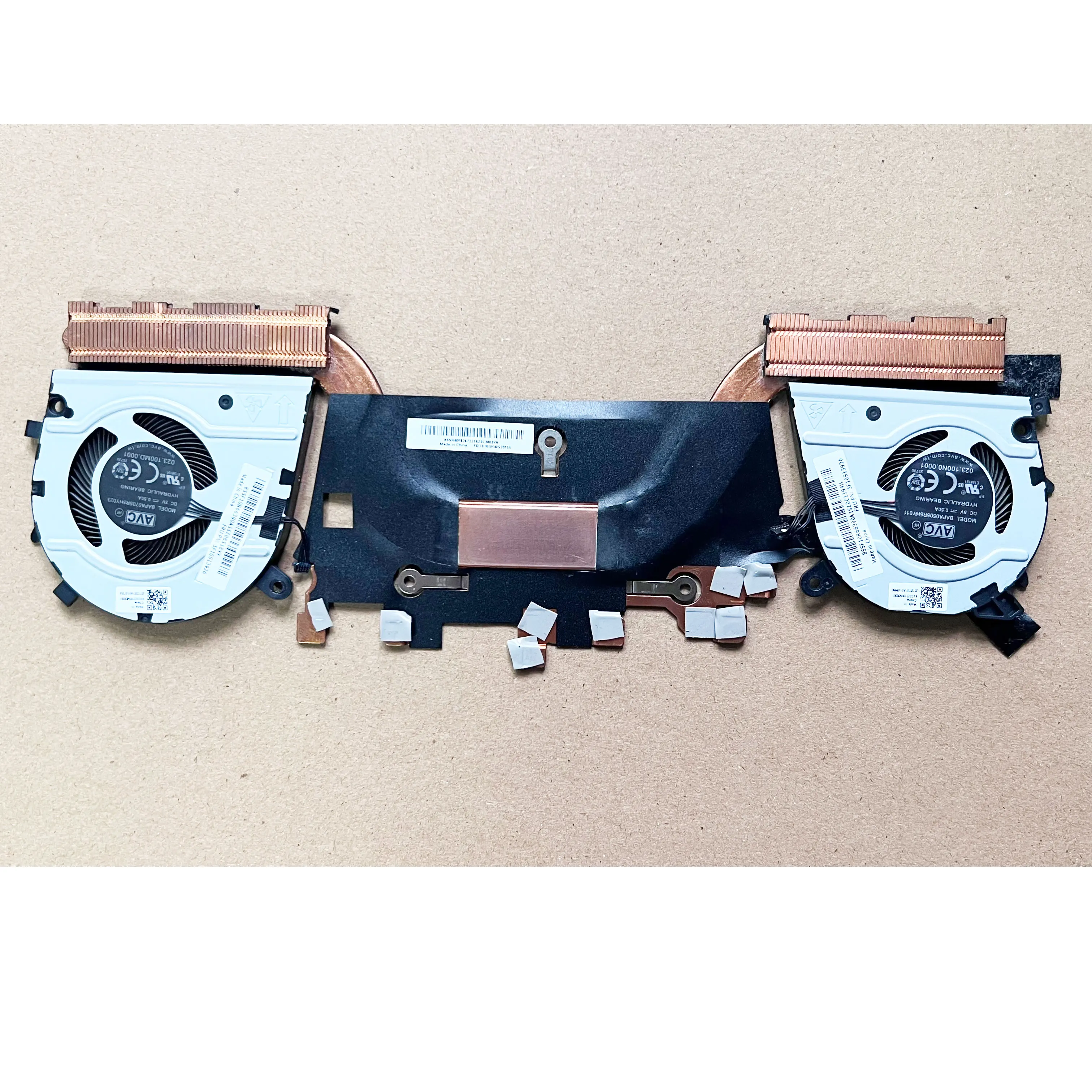 For Lenovo ThinkBook 13s G2 14S G2 CPU Radiator Copper tube fan 5F10S13926