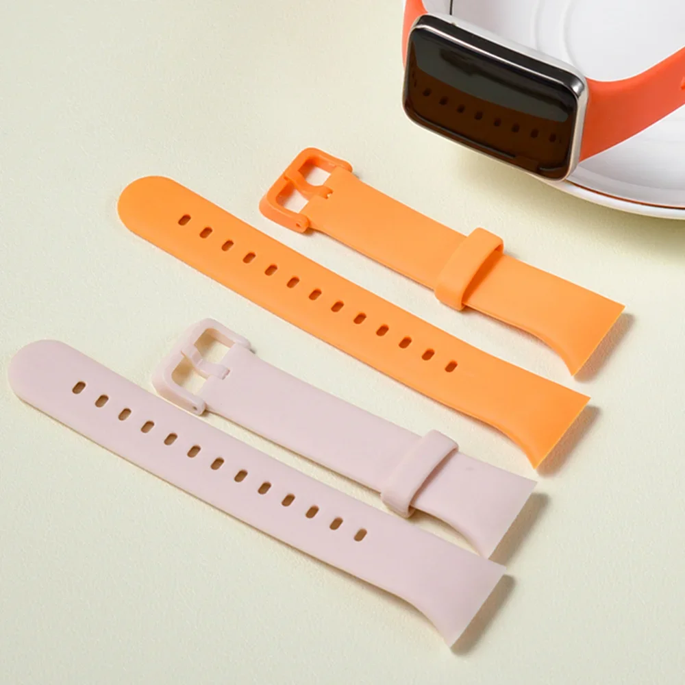 Silicone Watchbands for Mi Band 7 Pro Wristband Liquid Bracelet WristStrap For Xiaomi MiBand 7pro Correa Smartwatch Accessories