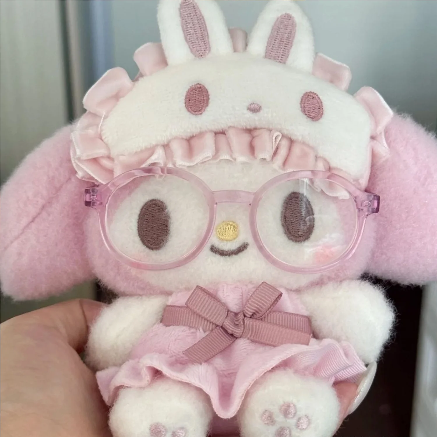 

Милый брелок-кукла Sanrio из серии пижамных кукол с маской для глаз, включая три варианта дизайна. # Очки+Кукла # Только 2 куклы # Только 3 стакана
