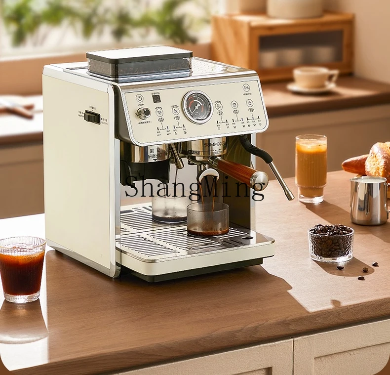ZYY Commercial Semi-automatic Double Head Espresso Machine Small Home Coffee Shop Equipment
