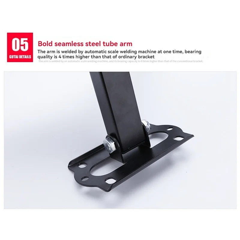 

Настенное крепление для телевизора AED5-монитора с кронштейном для светодиодов 14–55 дюймов, телевизоров 4K, настенное крепление для телевизора с VESA 400X400 мм, до 77 фунтов