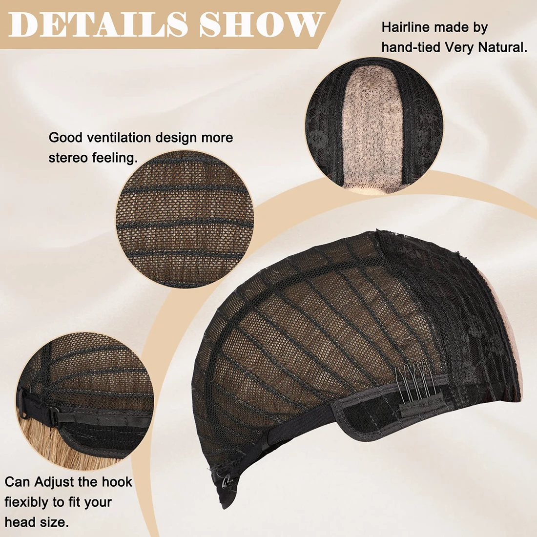 طويل أومبير شقراء شعر مستعار متموج للنساء 26 بوصة الجزء الأوسط مجعد شعر مستعار مموج طبيعي المظهر الاصطناعية ألياف مقاومة للحرارة شعر مستعار ل D #6