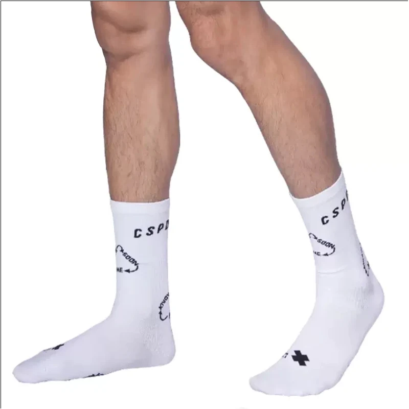 CSPD Cycling Socks for Men and Women,Breathable Sports Socks for Road Bike Riding,Professional Bicycle Socks