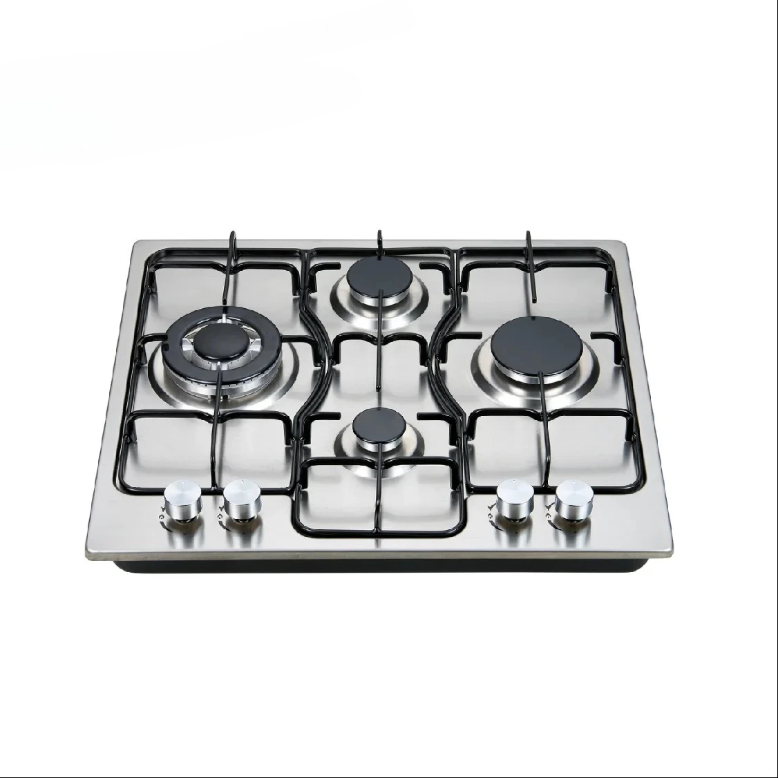 2025 Premium 4-Burner Built-in Gas Hob - Outdoor & Hotel Use