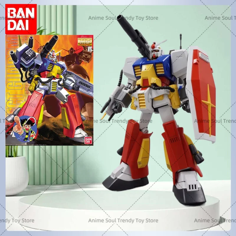 

Bandai MG PF-78-1 Perfect Gundam Plamo Kyoshiro Model Kit 1/100 Scale Action Figure Collectible Assembly Model Toy Gift AS