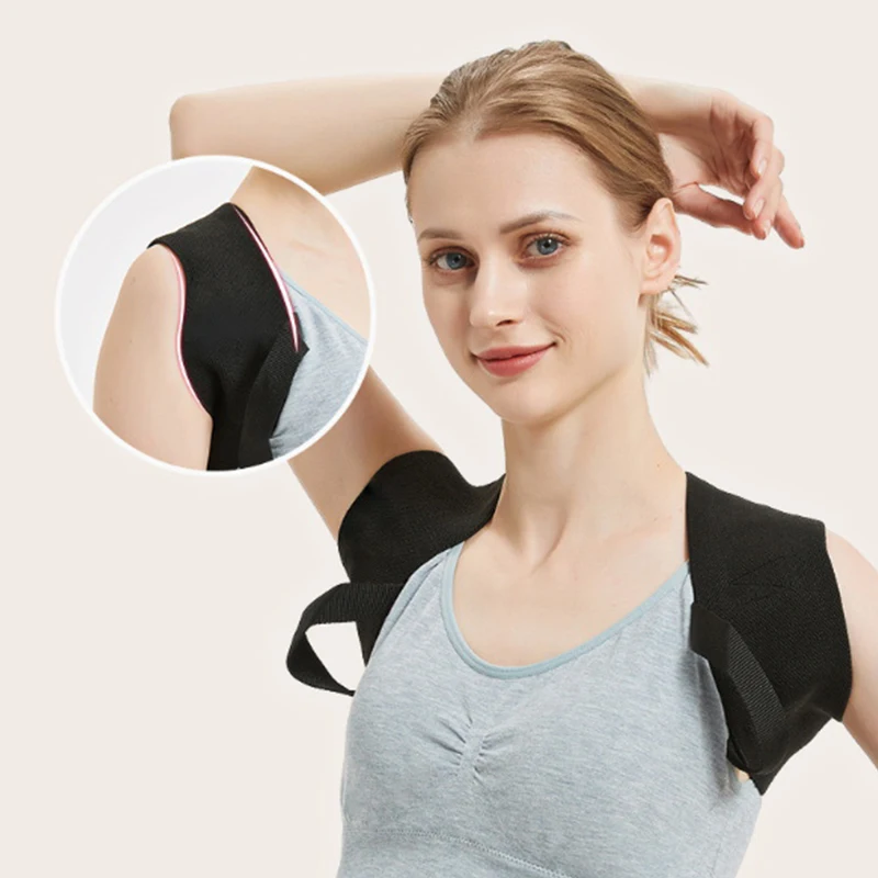 Invisible Back Posture Corrector Trainer Adjustable Shoulder Brace Straight Holder Clavicle Support For Men Women Adult Children