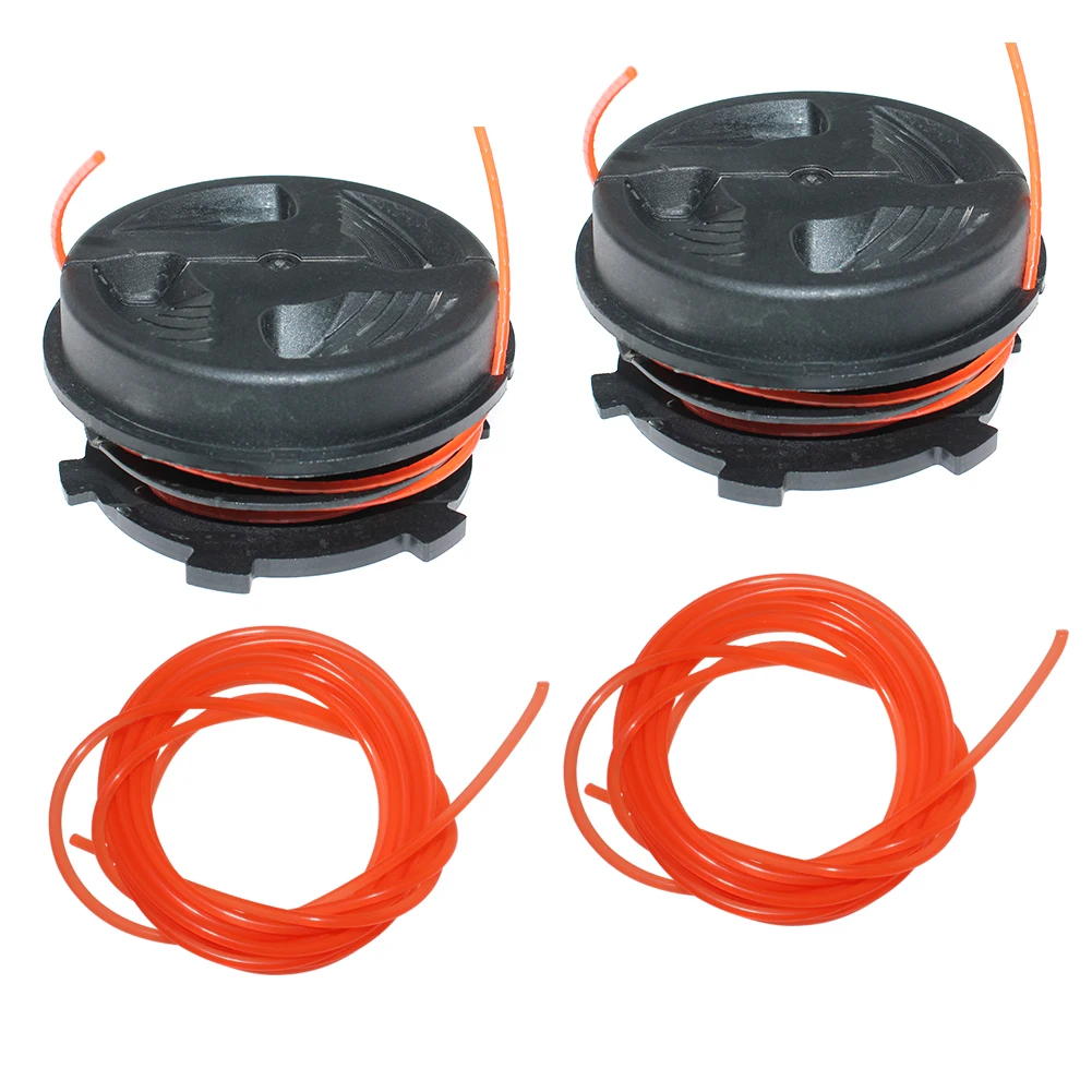 

Insert Spool Bump Knob Spool With Line 2 PKS ForStihl AutoCut C26-2 Mowing Head 4002 740 6900