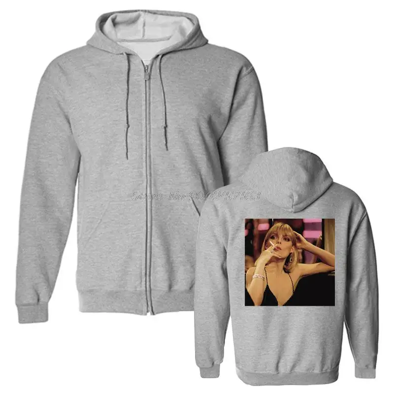 ميشيل بيفيفر هوديي ميشيل بيفيفر سكارفيس للجنسين الرجال الصوف هوديس مقنعين البلوز Harajuku الشارع الشهير #4