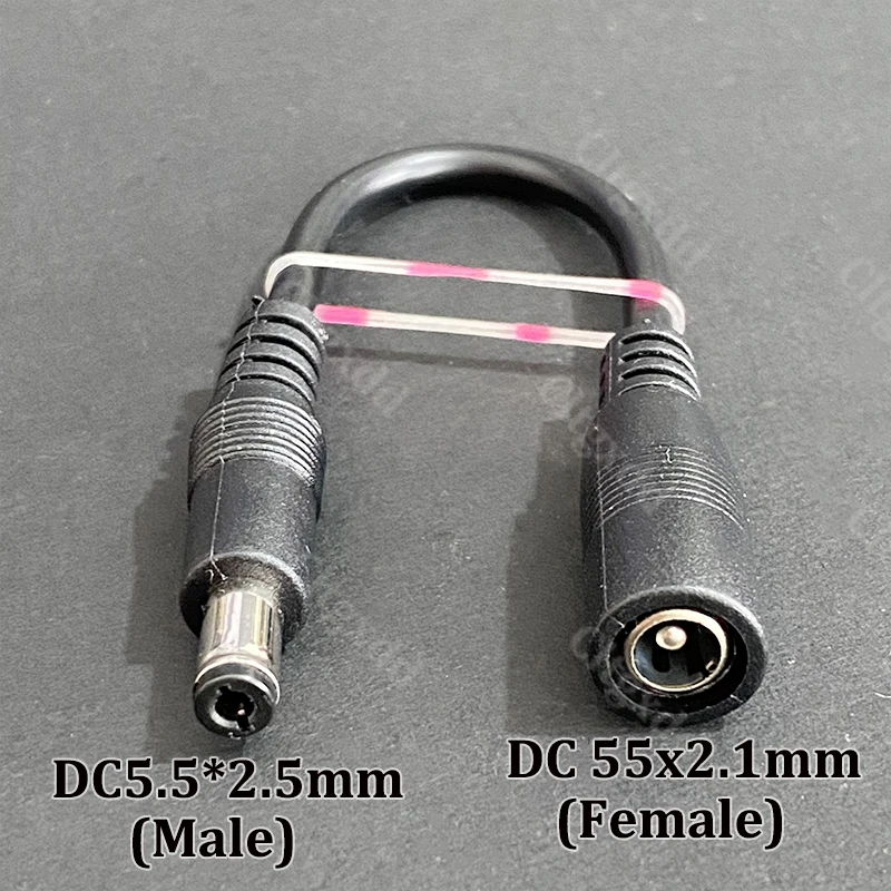 DC-Adapter-Konverterstecker 5,5mm*2,1mm Buchse auf XLR 3-polig 5,5*2,5mm 8,0*1,6mm RCA M12 M16 C13 Stecker Geeignet für Roller – Detail 18