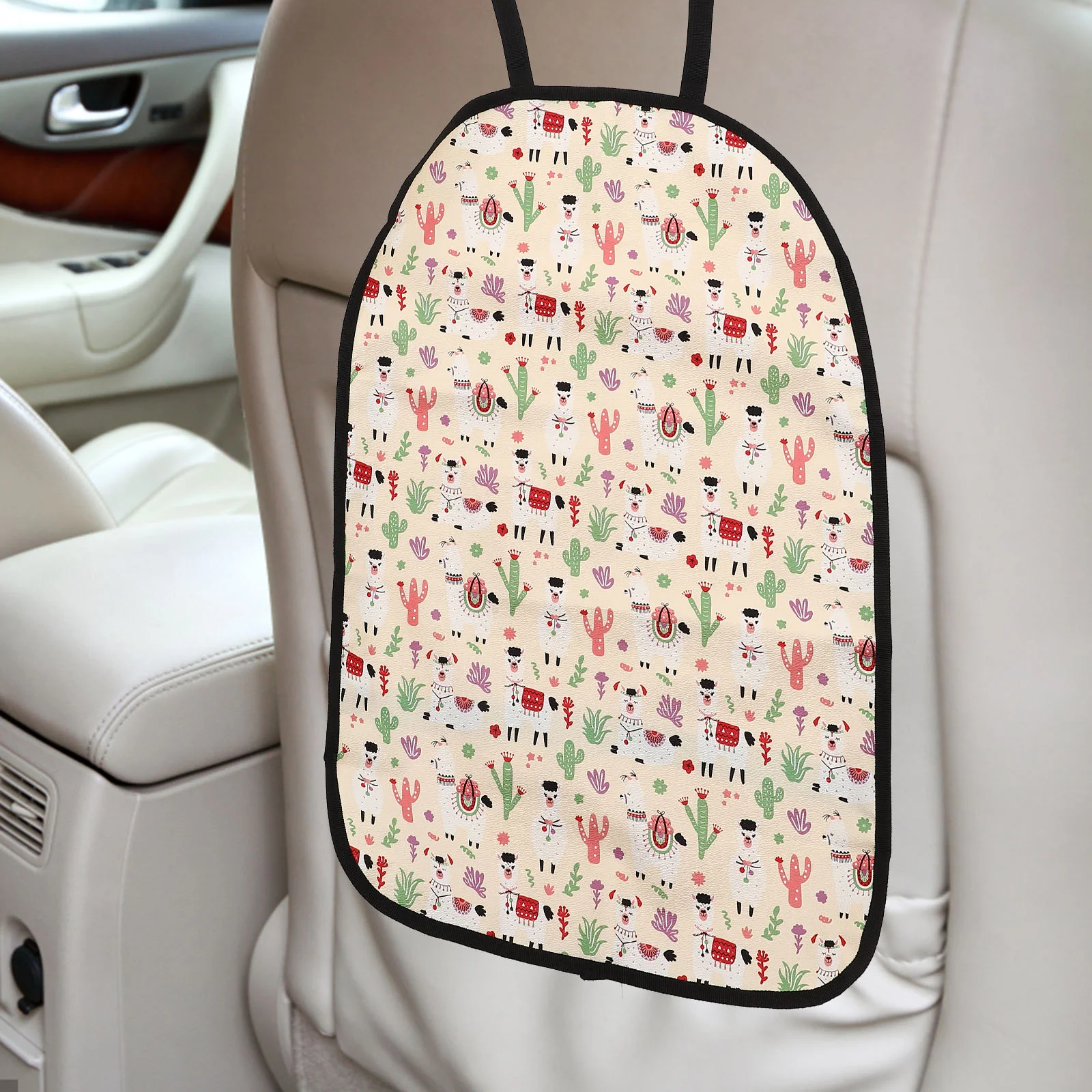 

Seat Kick Pad Automotives Backseat Mats Seatback Protector Protection Children Pu Protectors Kids