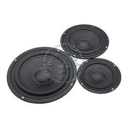 3-8 Inch Speaker Passive Radiator Fake Loudspeaker Assistant Woofer Diaphragm Auxiliary Bass Gain Device Fiberglass Paper Basin