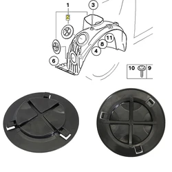 Auto Vorderrad Kotflügel Kotflügel Futter Lampe Kappe Bogen Scheinwerfer Zugang Abdeckung Für BMW Mini R60 F59 R56 F56 R55 F55 51772751776