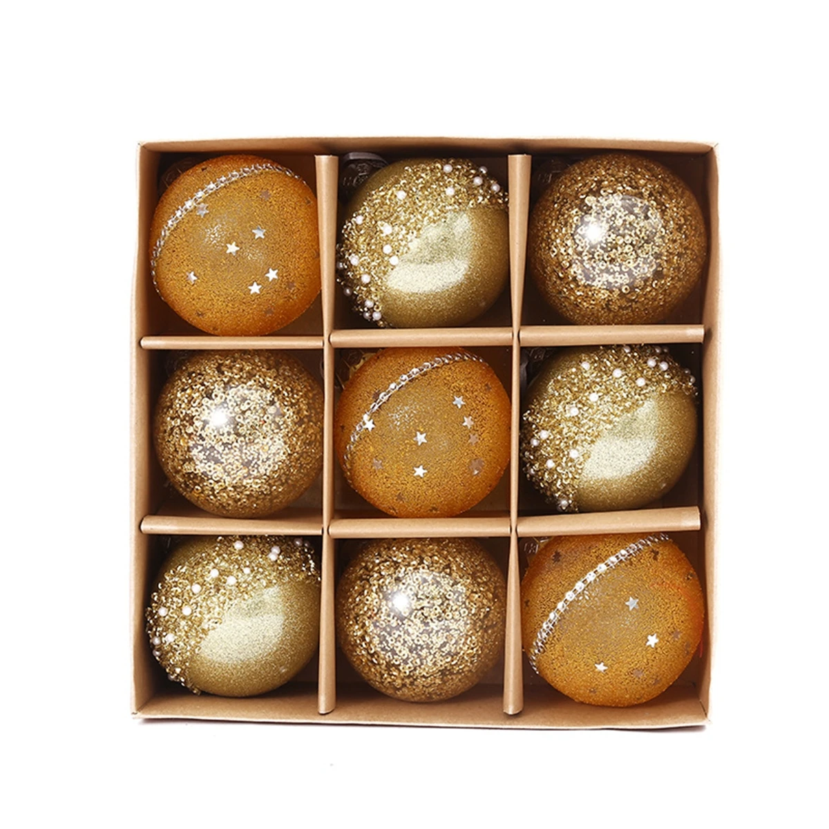 สำหรับตกแต่งวันหยุดคริสต์มาส ลูกบอลคริสต์มาส โอกาสเฉลิมฉลอง ของตกแต่งคริสต์มาส ใช้ได้ทั้งภายในและภายนอกอาคาร ดีไซน์น้ำหนักเบา