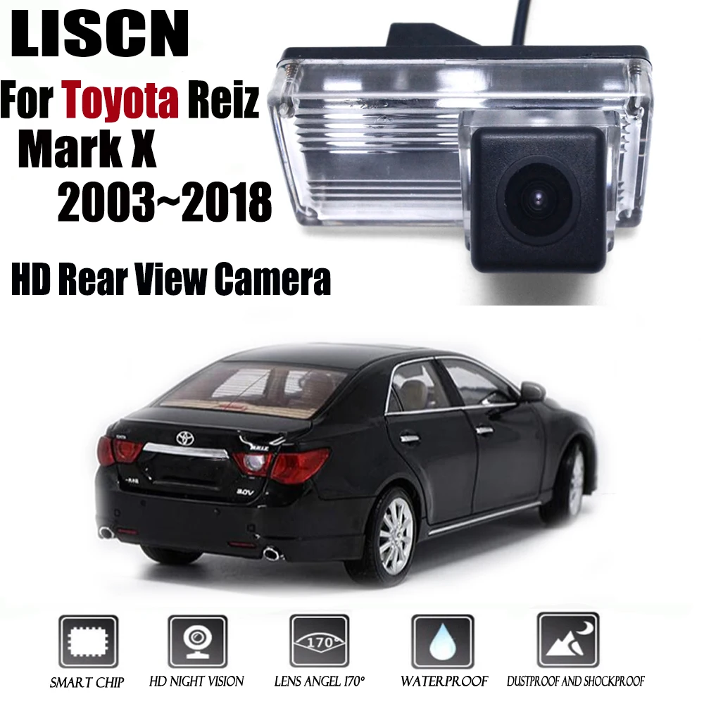 

Rear View Camera For Toyota Reiz / Mark X MarkX 2003~2018/CCD Night Vision Reversing camera/ Backup Camera License Plate camera