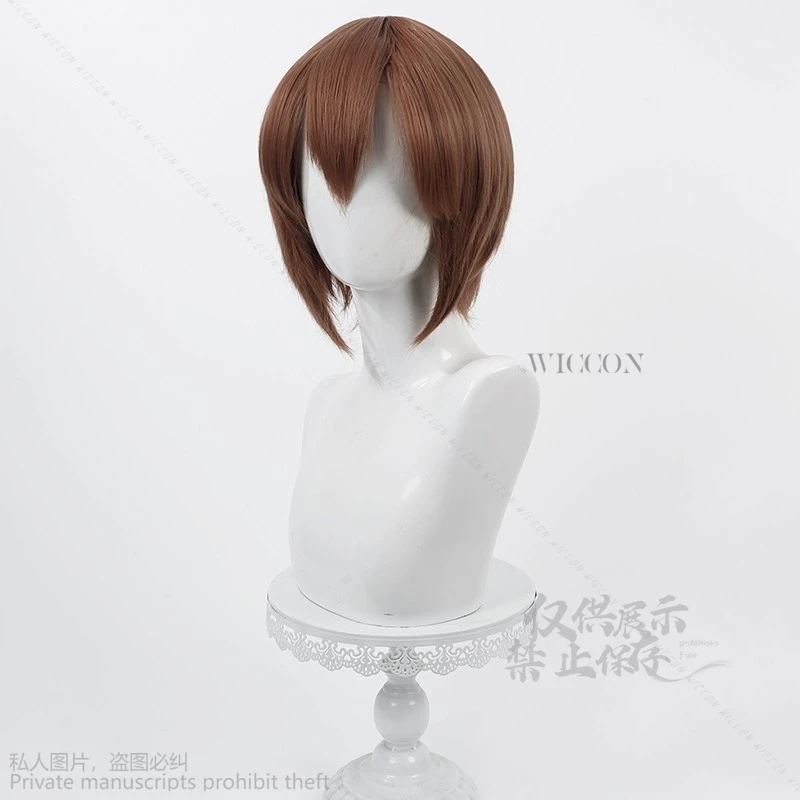 Anime Shikanoko Nokonoko Shitantan Noko Shikanoko Cosplay Wig Horn Short Hair Hino Minami JK School My Deer Friend Nokotan Furry