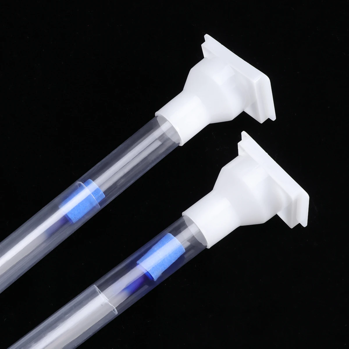 

2 Pcs Aquarium Fish Tank Bottom Filter Plate Fittings Diversion Pipe Easy Assemble Connect Plastic Durable Smoothly Buckled