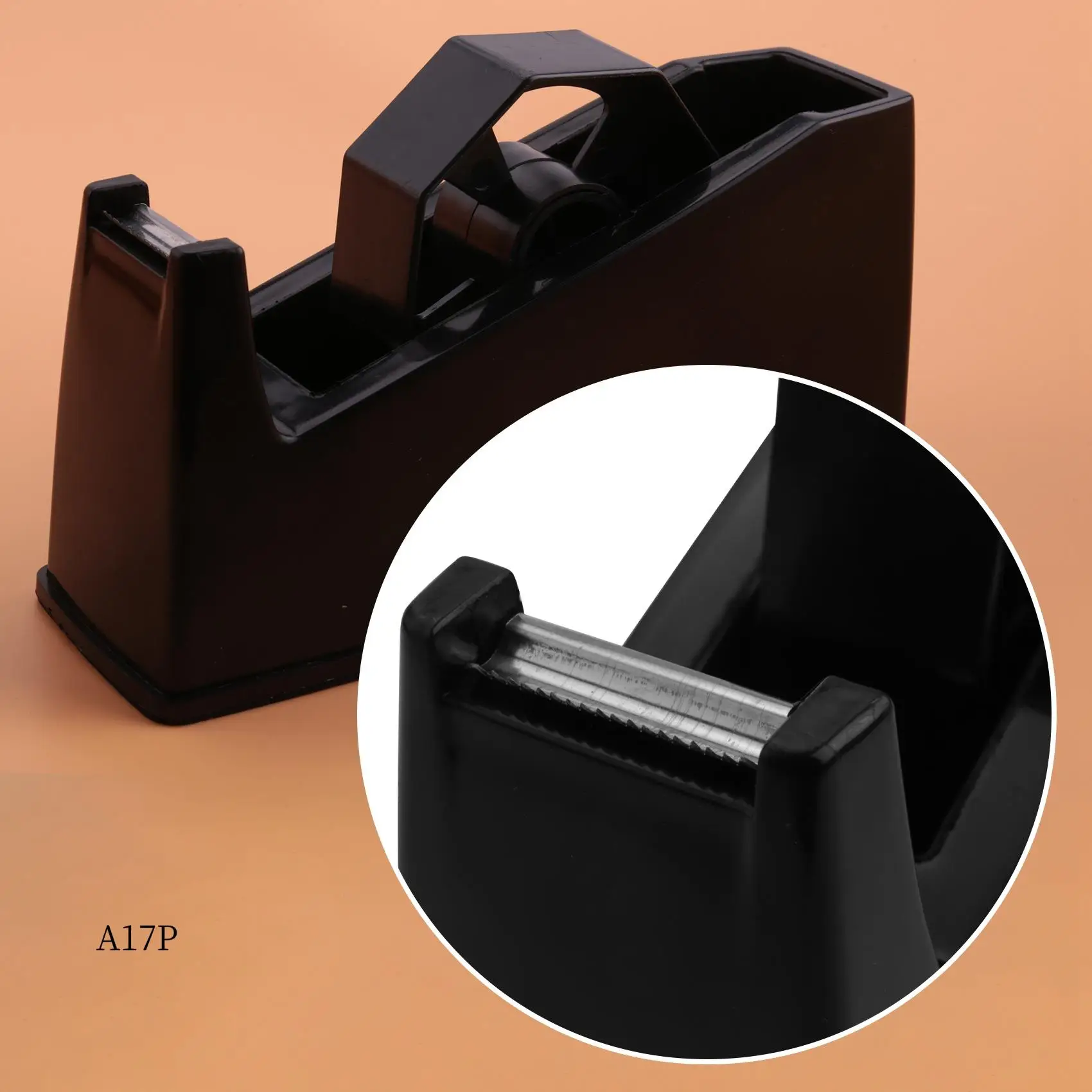 

AP-Heat Tape Dispenser, Masking Tape Dispenser, Holder Fits 1 And 3 Inch Core, 6.8 X 2.2 X 3.4 Inch, Desktop Tape Dispenser