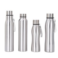 1000ml High Quality Stainless Steel Sport Water Bottle Single-layer Rugged Water Cup Metal Flask Drinkware Sports Gym Camping