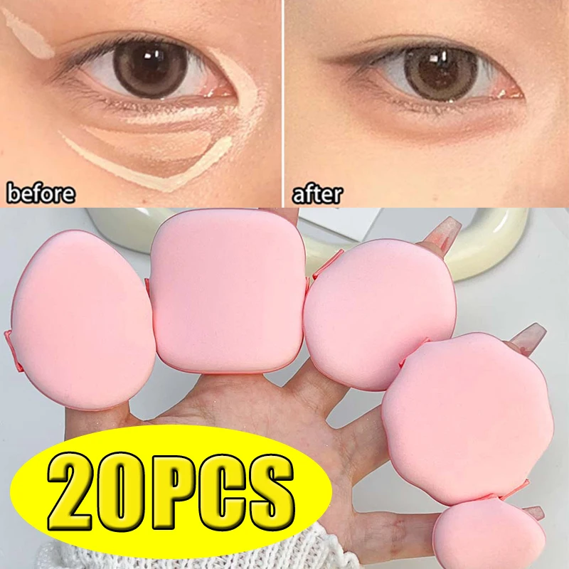 

Air Cushion Foundation Makeup Sponge Cute Mixed Sizes Cosmetic Puff Face Concealer BB Cream Powder Puff Beauty Tool Accesories