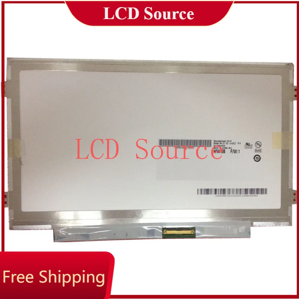 

B101AW02 V.0 V.3 fit CLAA101NB03A N101L6-L0D 1024*600 10.1inch SLIM NEW LED Display Laptop Screen Panel