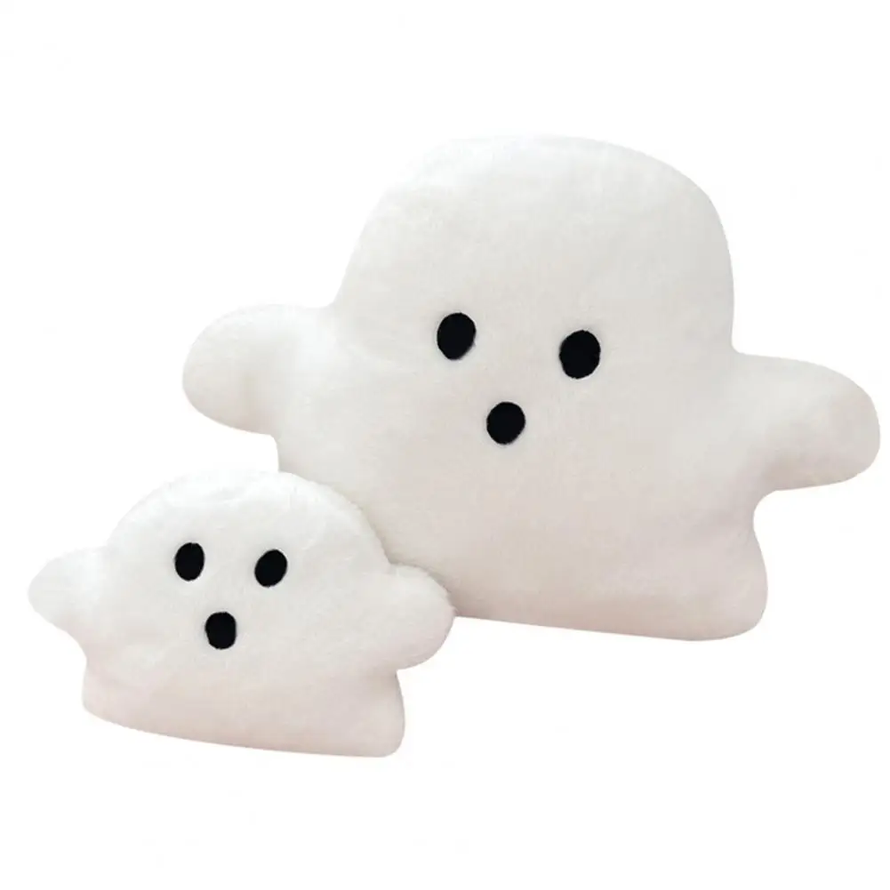 White Ghost Pillow Halloween Party Ghost Pillow Soft Fabric Plush Toy for Kids Washable Sofa Decoration Sleep Companion Kids