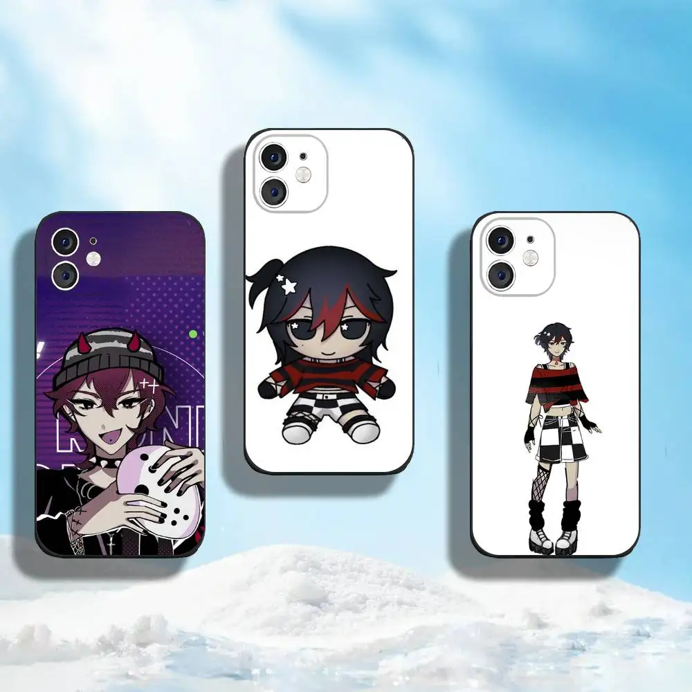 Funda Protectora Líquida Ultrafina Killer C-Chat R-Ronin Misaki para iPhone 17, 16, 15, 14, 13, 12, 11, Pro, Max, Plus, Mini