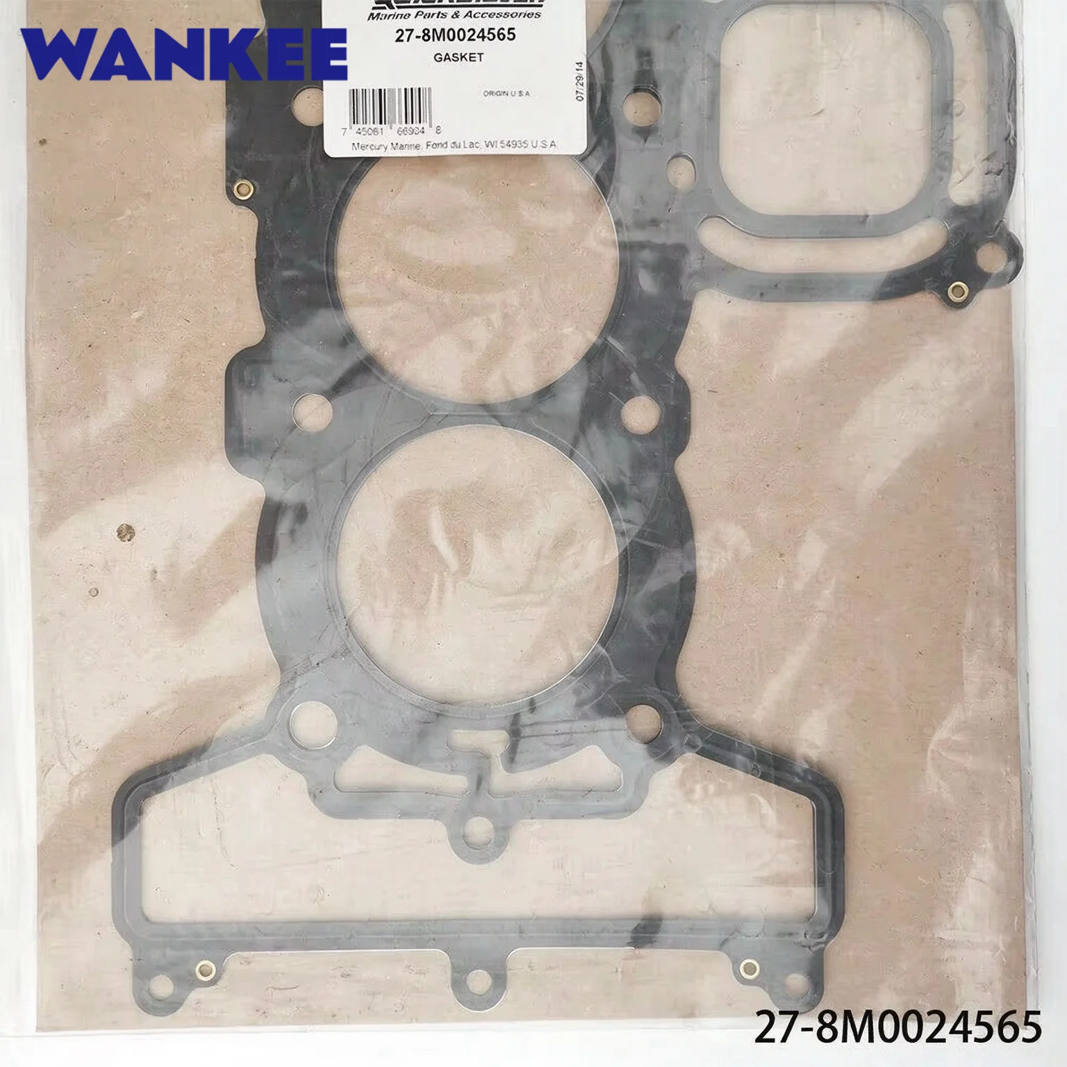 OEM Cylinder Head Gasket 27-8M0024565 8M0024565 for Mercury Outboard Motor 75-115HP EFI