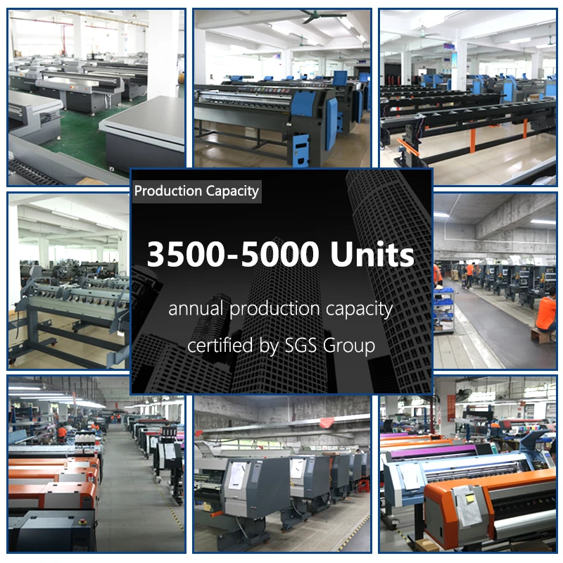6 Feet 2.5m Eco Solvent Printer 6 Colour DX5 XP600 Canvas Oil Painting Digital Inkjet Printer Machine