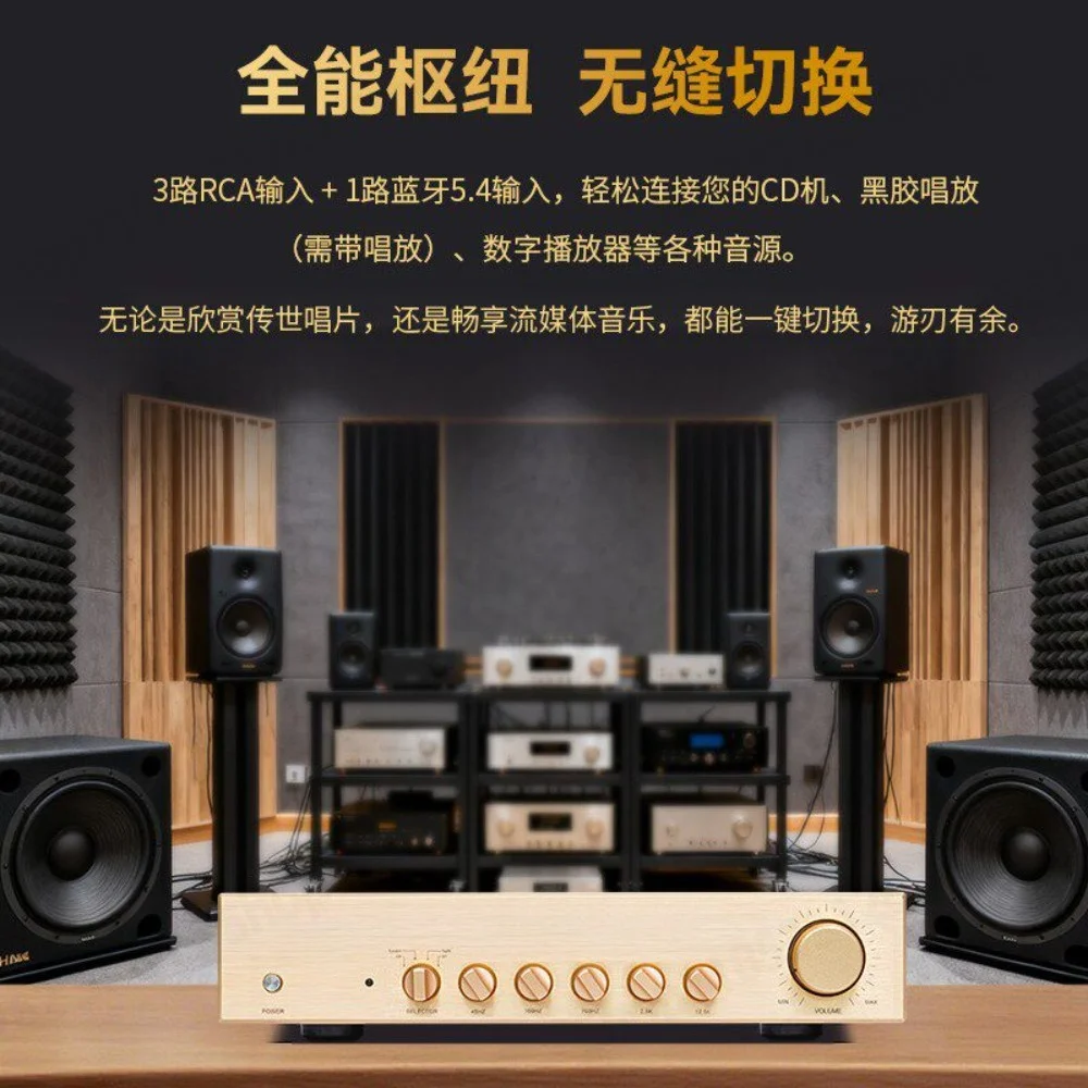 C-200 Pure Class A Preamplifier Reference Accuphase Circuit with Remote Control HIFI Preamp